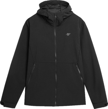 KURTKA PRZEJŚCIOWA SOFTSHELL Z KAPTUREM MĘSKA 4F MEMBRANA 5000 M043 r S