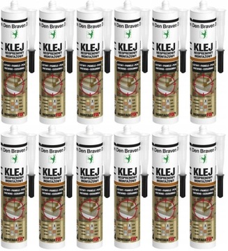 Den Braven Klej Do Drewna Montagefix-N Neoprenowy Montażowy KARTON 12x300ml