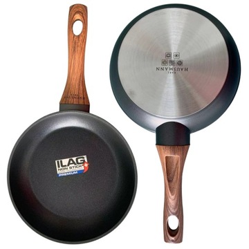 PATELNIA GRANITOWA POWŁOKA ILAG NON-STICK 26CM INDUKCJA GAZ