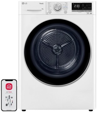 Suszarka LG RC90V9AV3N 9kg Biała