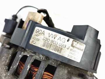 ALTERNÁTOR 1.6 8V MPI TOURAN LEON OCTAVIA A3 PASSAT B6 ALTEA GOLF V