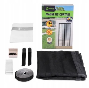 МАГНИТНАЯ ДВЕРНАЯ МОСКИТНАЯ СЕТКА 80 Х 200 СМ SEKEY