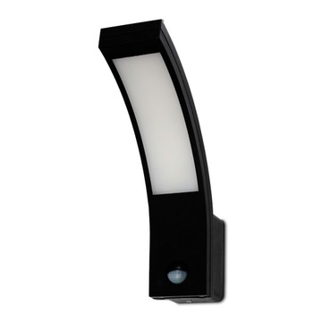 Lampa ścienna zewnętrzna z czujnikiem i zmierzchu 10W IP54