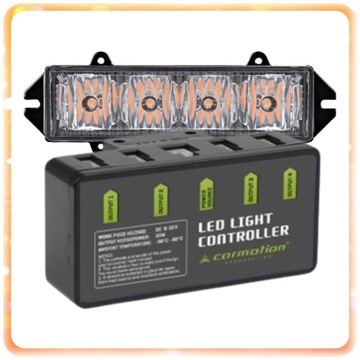 4 SZT LAMPY OSTRZEGAWCZE DIODOWE KOGUTY LED STROBOSKOPY LAMPA DROGOWA