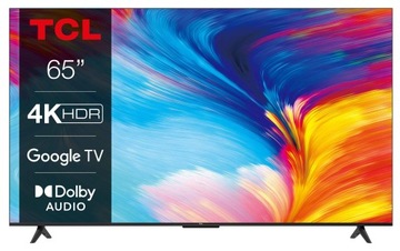 TELEWIZOR TCL 65P631 LED 4K UHD CZARNY