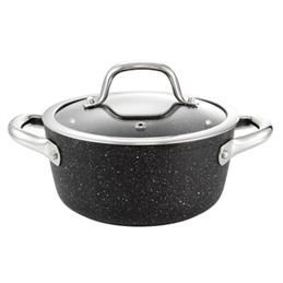 Garnek PRESIDENT Stone z pokrywką ø 18 cm, 1,8 l