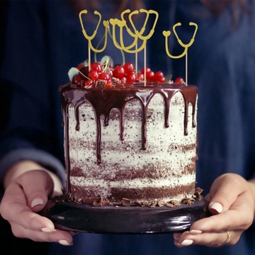 Топперы для торта «Стетоскоп» Ингредиенты 24 шт.