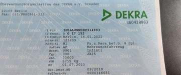 Infiniti QX60 2013 Infiniti QX60 Infiniti QX60 3.5 Hi-Tech 3.5 BenzynaLPG 262KM, zdjęcie 39