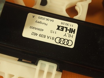 AUDI Q2 81A 32KM VODÍTKO OKNO ZADNÍ PRAVÁ 81A839462 / 5Q0959408