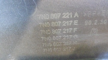 NÁRAZNÍK PŘEDNÍ 7N0807221A VW SHARAN 7N0