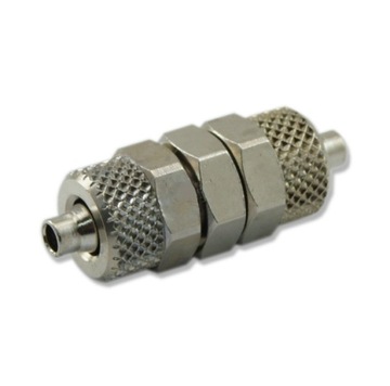 ZŁĄCZKA PROSTA PRZELOTKA SKRĘCANA METALOWA 12 mm