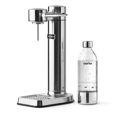 Saturator do gazowania wody Aarke Carbonator 3 srebrny (polished steel)