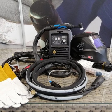 Spawarka EasyTIG 205P Pulse DC MMA mini17/4 ZESTAW