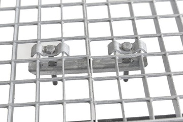 Сетка WEMA 600x1000 | оцинкованный | полоса 30х2 мм | металлическая платформа
