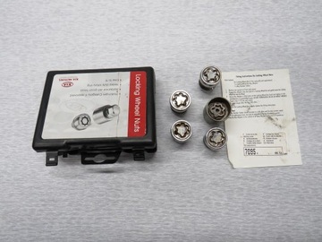 KIA SPORTAGE III ŚRUBY ZABEZPIECZENIE KOŁA KPL