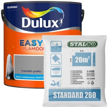 Dulux EasyCare Farba Trwałość grafitu 2,5L +GRATIS