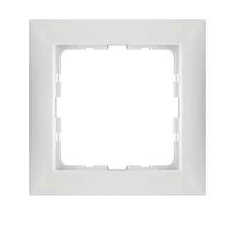 Berker B.Kwadrat Ramka pojedyncza biały 5310118989