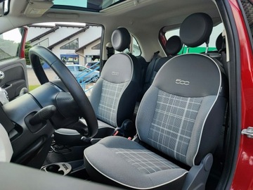 Fiat 500 II Seria 4 1.2 69KM 2016 Fiat 500 1.2 8V Lounge + 55 t.km + pełny serwis, zdjęcie 12