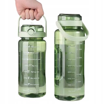 Bidon Butelka Na Wodę Water Jug 2L przenośny