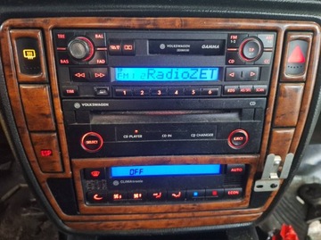 RADIO ODTWARZACZ + RAMKA PASSAT B5 FL RADIO GAMMA