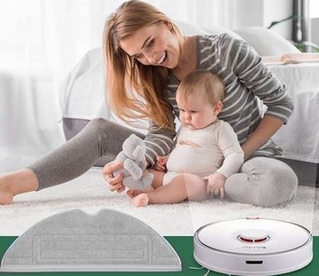 6 швабр для ROBOROCK S7 MAXV/ROBOROCK S8/S8 PLUS/S8 PRO ULTRA