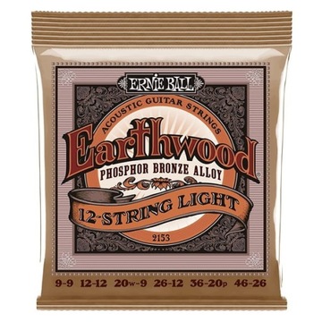 Ernie Ball 2153 struny do git. akust. 12-str. 9-46