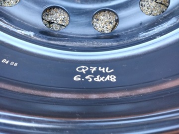 AUDI Q7 4L KOLO DOJEZDOVÉ REZERVY VERDESTEIN SPACE MASTER 7L0601027A