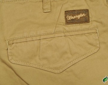 WRANGLER spodnie beige jean VINTAGE CHINO W30 L34