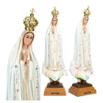 DUŻA FATIMA FIGURA MATKI BOŻEJ FATIMSKIEJ MADONNA