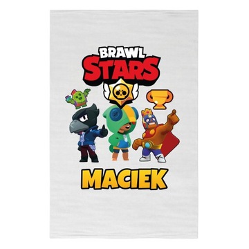 BRAWL STARS RĘCZNIK DO PRZEDSZKOLA z imieniem przedszkolny wzory IMIĘ