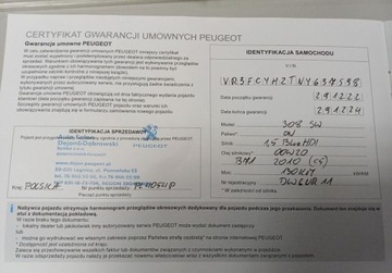 Peugeot 2022 Peugeot 308 SW 1.5 BlueHDi Allure Pack AUTOMAT I wl. GWARANCJIA FV23, zdjęcie 33