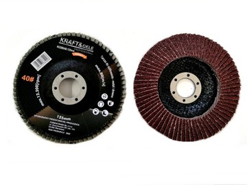 TARCZA DO SZLIFOWANIA METAL DREWNO 125mm P40 KD965