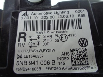 ФАРА ПРАВАЯ VW TIGUAN 5NA 16-