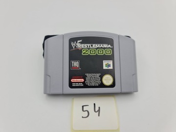 NINTENDO 64 WRESTLEMANIA 2000 КОРОБКА PAL VERSI