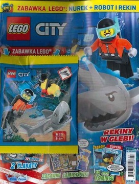 LEGO CITY nr 2/2025 + dodatki