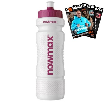nowmax BIDON NA WODĘ ROWER SPORTOWY SZCZELNY 900ml