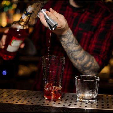BARTENDER мерный стакан, барменский стакан для алкоголя