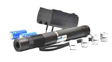 LASER NIEBIESKI 5000mW 5W WSKAŹNIK LASEROWY POINTER LASERY PRZEPRALA SUPER