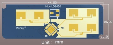Moduł Detekcji i Śledzenia Ruchu HLK-LD2450 KIT 24 GHz, Smart Home