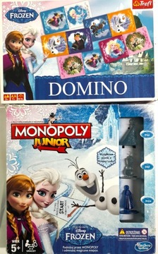 Gra planszowa Hasbro Monopoly Junior Kraina Lodu