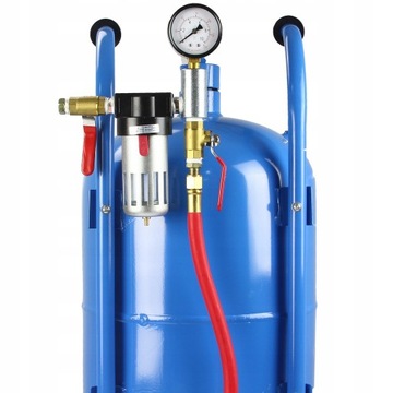 МОБИЛЬНЫЙ СИФОН ПЕСКОСТРОЙКА 38Л 40Л + АБРАЗИВ 25кг ПЕСОК