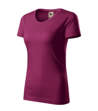 DOPASOWANA Koszulka Damska SLIM-FIT NATIVE ORGANICZNA roz. S