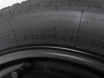 KOLO DOJEZDOVÉ 15'' VOLVO V40 KIA CERATO 4X114.3