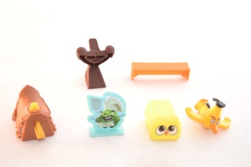 Angry Birds McDonald's HAPPY MEAL FIGURKA 6 SZT