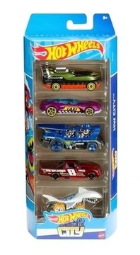 HOT WHEELS ZESTAW 5-PAK AUTKA RESORAKI PIĘCIOPAK HLY67