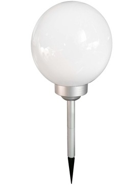 Светодиодная солнечная лампа встраиваемая BULL, белая 15см RGB+пульт+вертел IP44 Volteno