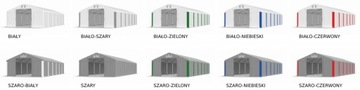Палатка для хранения MAGNUS 6x12, РАЗНЫЕ ЦВЕТА