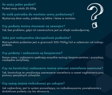 МОБИЛЬНАЯ ТЕАТРАЛЬНАЯ СЦЕНА 4х3 С ЗАНАВЕСОМ