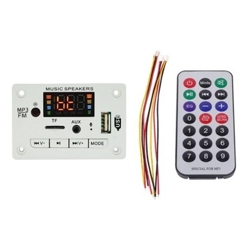 Плата декодера MP3, 5 В/12 В постоянного тока, Bluetooth с