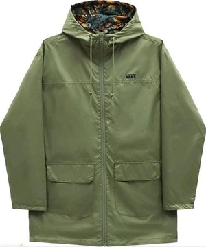 Dwustronna, wodoodporna parka damska VANS Aspect Reversible w kolorze zielo